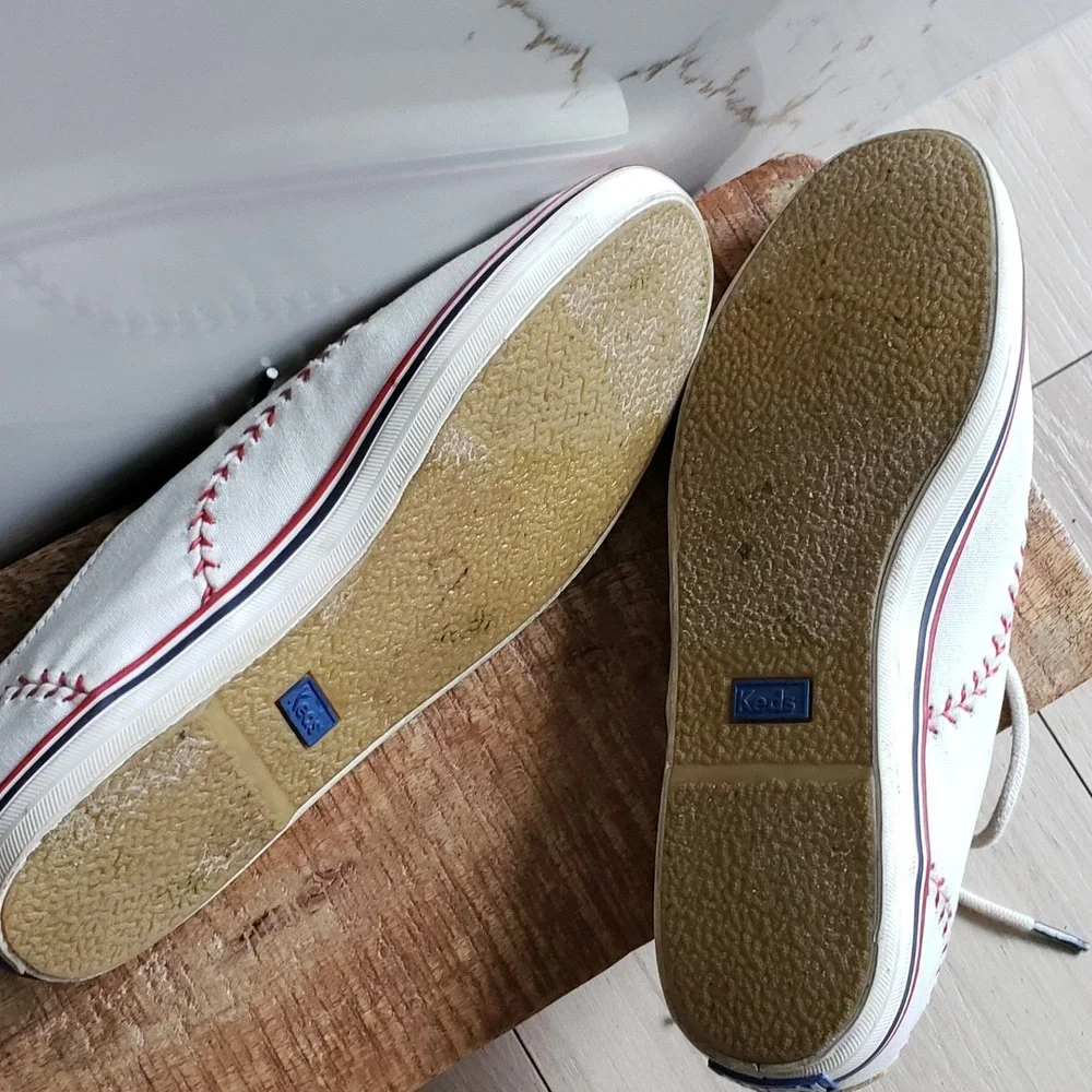 Keds Sneakers MLB Chicago Cubs Womens 7.5M Baseball Low Top WF55525M Shoes